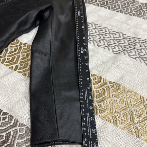 (P2) Coldwater Creek Womens
Black 100% Leather Womens‎ Jacket
with Embroidered,S - Picture 11 of 11